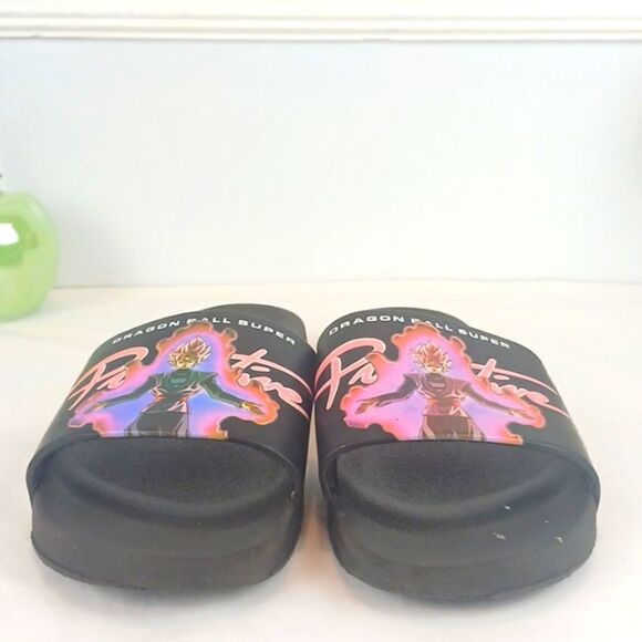 Dragon Ball Super Goku / Black rose slide sandals (anime) size 12 - Picture 2 of 11